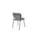Eetkamerstoel Jolien Nylon en polyester Grijs 56x48 cm-Eetkamerstoelen-Creating Home