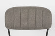 Eetkamerstoel Jolien Nylon en polyester Grijs 56x48 cm-Eetkamerstoelen-Creating Home