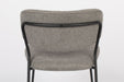 Eetkamerstoel Jolien Nylon en polyester Grijs 56x48 cm-Fauteuils-Creating Home