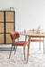 Eetkamerstoel Jolien Zwart/pink Fr Polyester Roze 56x48 cm-Eetkamerstoelen-Creating Home