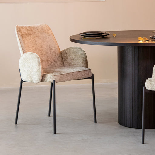 Eetkamerstoel Joni Beige Elegance 55x60x86 cm-Eetkamerstoelen-LABEL51