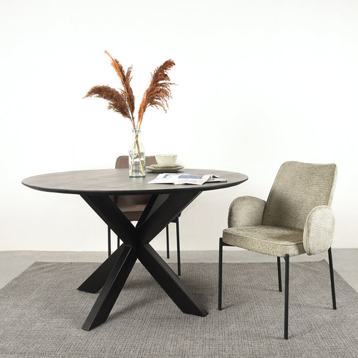 Eetkamerstoel Joni - Beige - Elegance-Eetkamerstoelen-LABEL51