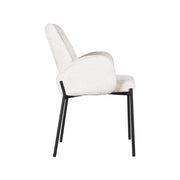 Eetkamerstoel Joni Creme Elegance 55x60x86 cm-Eetkamerstoelen-LABEL51