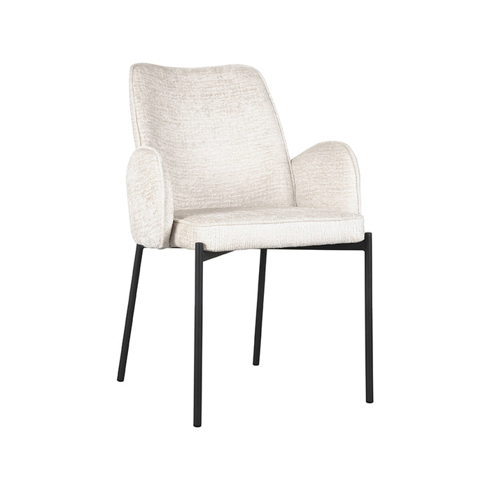 Eetkamerstoel Joni - Creme - Elegance-Eetkamerstoelen-LABEL51
