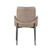 Eetkamerstoel Joni Taupe Micro Suede 55x60x86 cm-Eetkamerstoelen-LABEL51