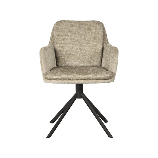 Eetkamerstoel Joy - Beige - Elegance - Draaibaar-Eetkamerstoelen-LABEL51