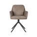 Eetkamerstoel Joy - Taupe - Microfiber-Eetkamerstoelen-LABEL51