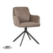 Eetkamerstoel Joy - Taupe - Microfiber-Eetkamerstoelen-LABEL51