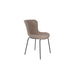 Eetkamerstoel Junzo Rib Corduroy Grijs 56x48 cm-Fauteuils-Creating Home