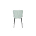 Eetkamerstoel Junzo Rib Light Corduroy Groen 56x48 cm-Eetkamerstoelen-Creating Home