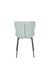 Eetkamerstoel Junzo Rib Light Corduroy Groen 56x48 cm-Eetkamerstoelen-Creating Home