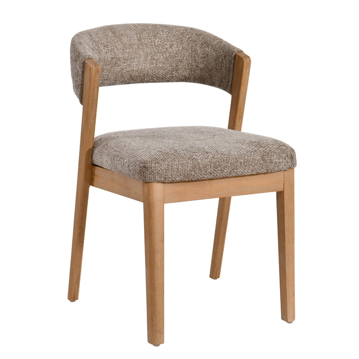 Eetkamerstoel Kael Polyester Beige-Eetkamerstoelen-PTMD