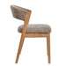 Eetkamerstoel Kael Polyester Beige-Eetkamerstoelen-PTMD
