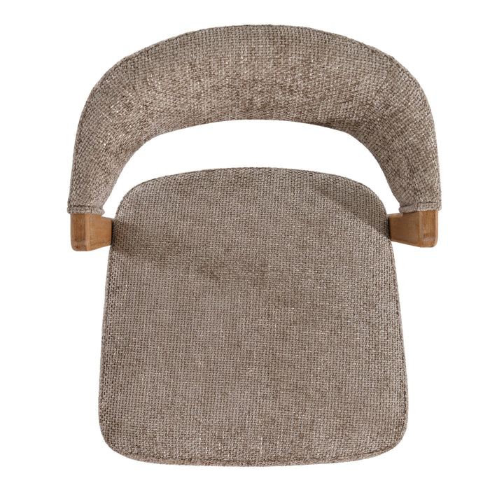 Eetkamerstoel Kael Polyester Beige-Eetkamerstoelen-PTMD