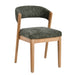 Eetkamerstoel Kael Polyester Groen-Eetkamerstoelen-PTMD