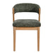 Eetkamerstoel Kael Polyester Groen-Eetkamerstoelen-PTMD