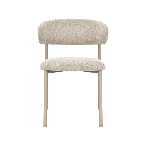 Eetkamerstoel Kaito Geweven Beige 55x57x80 cm-Eetkamerstoelen-LABEL51