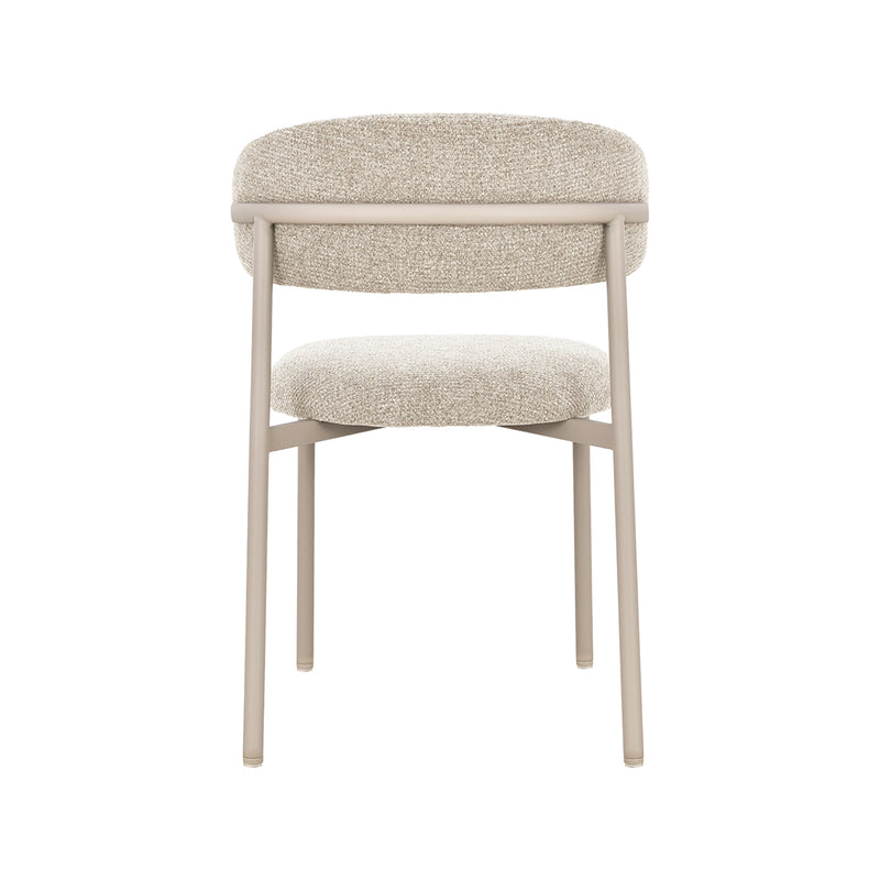 Eetkamerstoel Kaito Geweven Beige 55x57x80 cm-Eetkamerstoelen-LABEL51