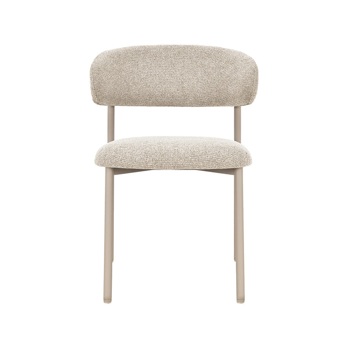 Eetkamerstoel Kaito Geweven Beige-Eetkamerstoelen-LABEL51