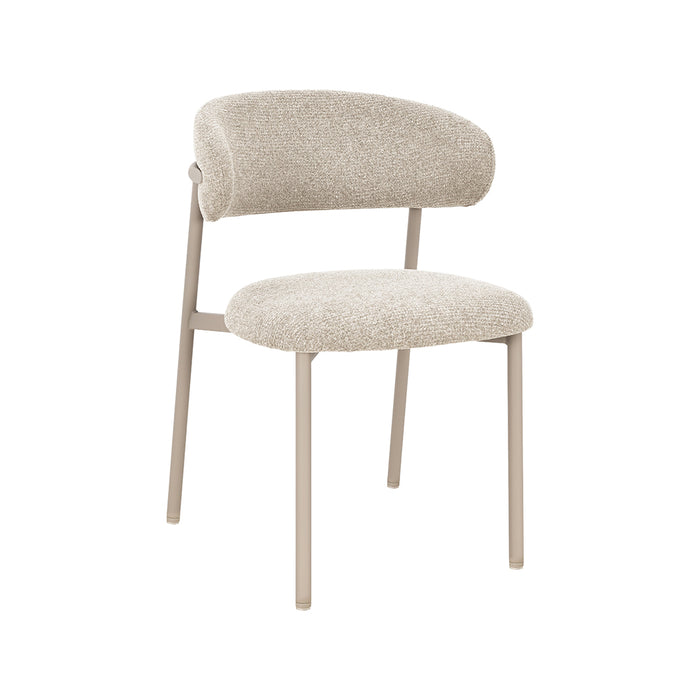Eetkamerstoel Kaito Geweven Beige-Eetkamerstoelen-LABEL51