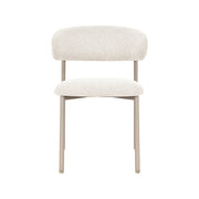 Eetkamerstoel Kaito Stof Naturel 55x57x80 cm-Eetkamerstoelen-LABEL51