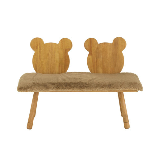 Eetkamerstoel Kinder Bear 2 People Hout Natuurlijk-Eetkamerstoelen-J-Line