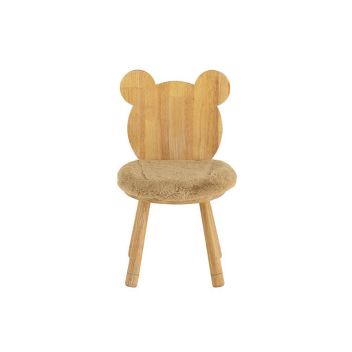 Eetkamerstoel Kinder Bear Hout Natuurlijk-Eetkamerstoelen-J-Line