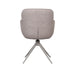 Eetkamerstoel Lasse - Bruin - Microvezel - Taupe Metalen Frame-Eetkamerstoelen-LABEL51