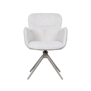 Eetkamerstoel Lasse Naturel Canyon Taupe Metalen Frame-Eetkamerstoelen-LABEL51
