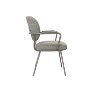 Eetkamerstoel Lausanne Mushroom Royal Boucle Brons 61x64x89 cm-Eetkamerstoelen-LABEL51