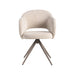 Eetkamerstoel Lela - Naturel - Elite - Taupe Metalen Frame-Eetkamerstoelen-LABEL51
