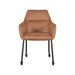 Eetkamerstoel Lenny - Cognac - Micro Suede-Eetkamerstoelen-LABEL51