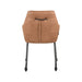 Eetkamerstoel Lenny - Cognac - Micro Suede-Eetkamerstoelen-LABEL51