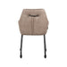 Eetkamerstoel Lenny - Taupe - Micro Suede-Eetkamerstoelen-LABEL51