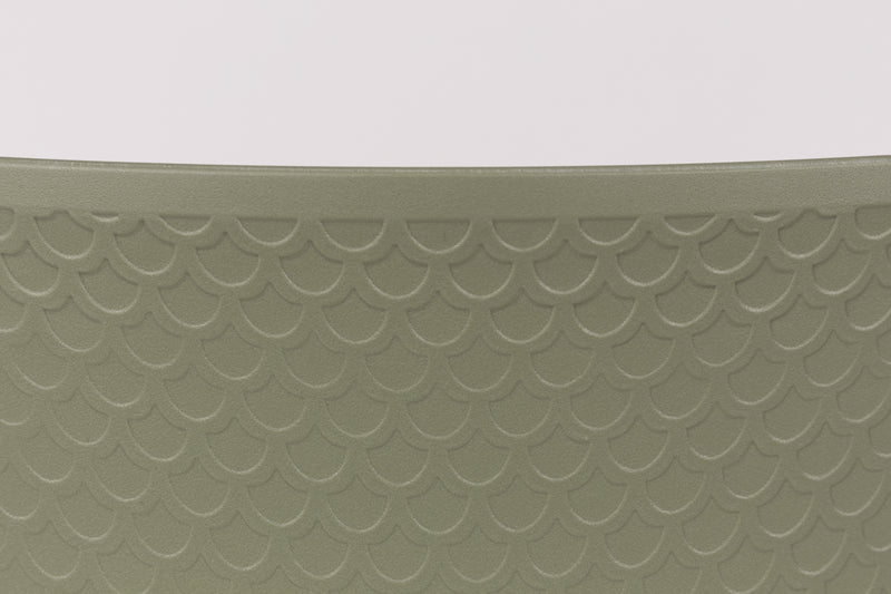 Eetkamerstoel Leon Polypropyleen Groen 49x44.5 cm-Eetkamerstoelen-Creating Home