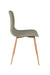 Eetkamerstoel Leon Polypropyleen Groen 49x44.5 cm-Fauteuils-Creating Home