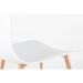 Eetkamerstoel Leon Polypropyleen Wit 49x44.5 cm-Eetkamerstoelen-Creating Home