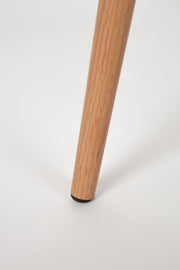 Eetkamerstoel Leon Polypropyleen Wit 49x44.5 cm-Eetkamerstoelen-Creating Home