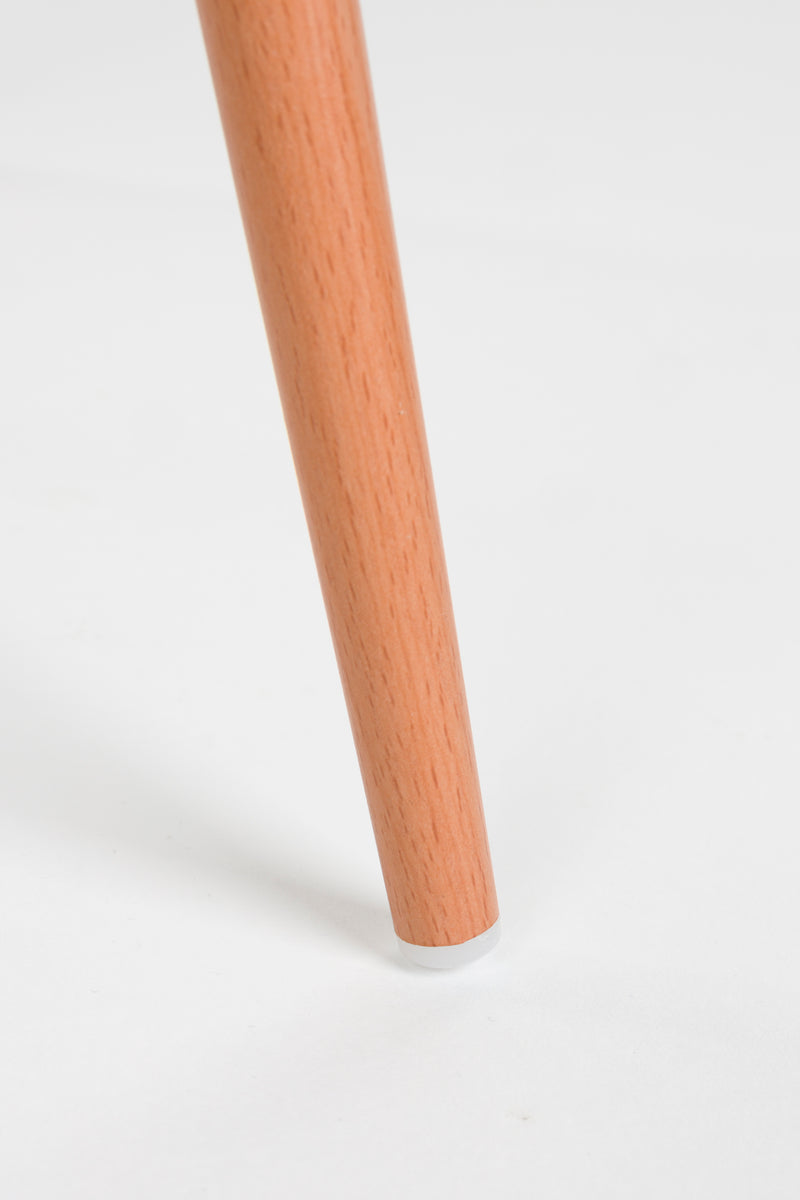 Eetkamerstoel Leon Steel Beige 49x44 cm-Eetkamerstoelen-Creating Home