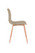 Eetkamerstoel Leon Steel Beige 49x44 cm-Eetkamerstoelen-Creating Home
