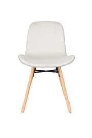Eetkamerstoel Lester Polyester Beige 51x55.5 cm-Eetkamerstoelen-Creating Home