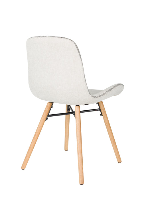 Eetkamerstoel Lester Polyester Beige 51x55.5 cm-Fauteuils-Creating Home