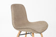 Eetkamerstoel Lester Polyester Bruin 51x55.5 cm