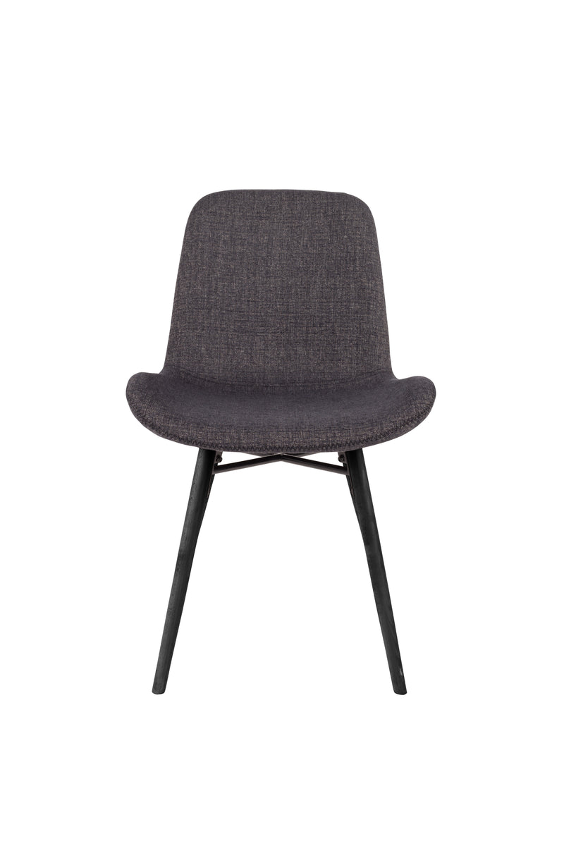 Eetkamerstoel Lester Stof Donkergrijs 55x50 cm-Eetkamerstoelen-Creating Home