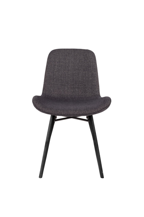 Eetkamerstoel Lester Stof Donkergrijs 55x50 cm-Eetkamerstoelen-Creating Home