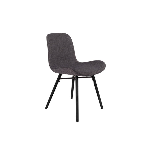 Eetkamerstoel Lester Stof Donkergrijs 55x50 cm-Fauteuils-Creating Home
