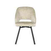 Eetkamerstoel Lewis Beige Elegance Draaibaar 52x66x84 cm-Eetkamerstoelen-LABEL51