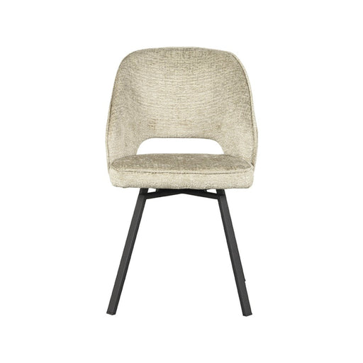 Eetkamerstoel Lewis - Beige - Elegance - Draaibaar-Eetkamerstoelen-LABEL51