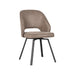Eetkamerstoel Lewis - Taupe - Micro Suede - Draaibaar-Eetkamerstoelen-LABEL51