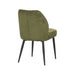 Eetkamerstoel Liam Geweven Groen-Eetkamerstoelen-LABEL51